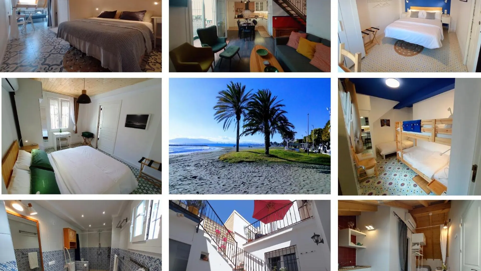 Casa Valparaiso Malaga - 350M From Beach